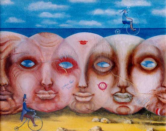 Masks - Izya Shlosberg