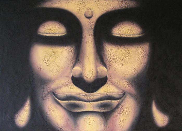 Buddha Or - Chrystel Mialet - Cliquer pour afficher en grand