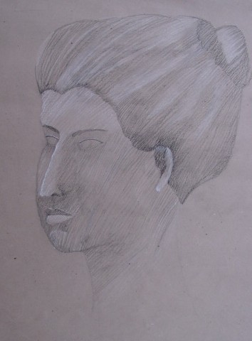 Egyptische lady - Wilhelmina de Groot