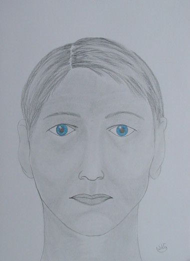 Man met blauwe ogen - Wilhelmina de Groot