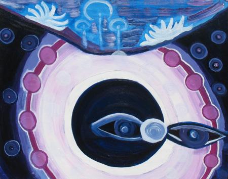 Yeux Buddha - Brigitte Poulin