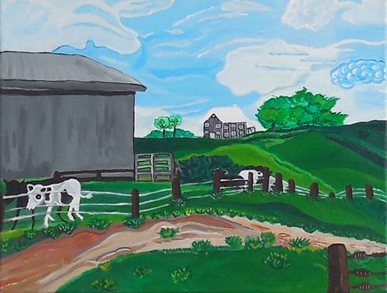 Ferme a Stephanie - Brigitte Poulin
