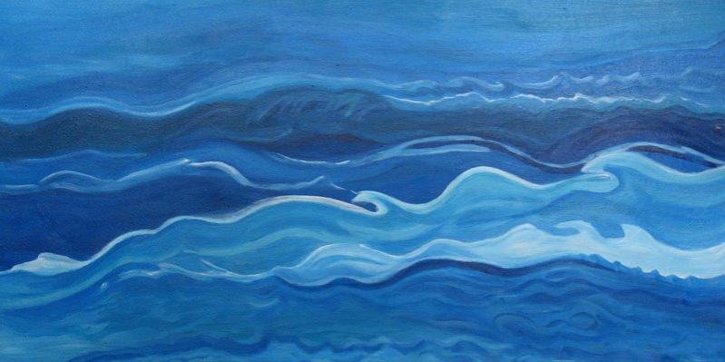 Ocean - Brigitte Poulin - Cliquer pour afficher en grand
