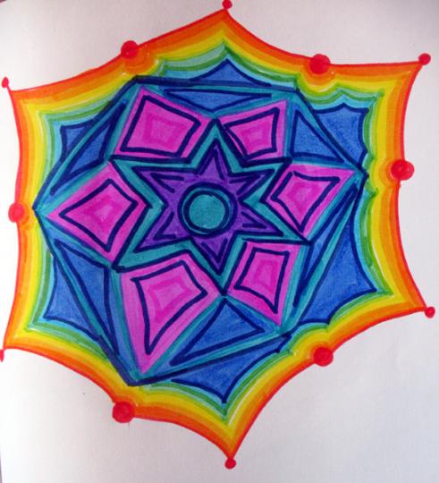 another mandala - Brigitte Poulin