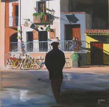 le café de la place - Lionel Spani