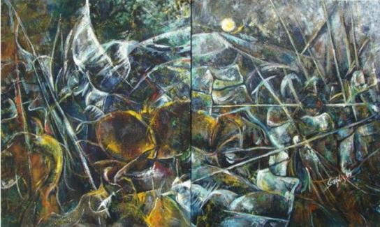 The battle - Diamantis Stagidis