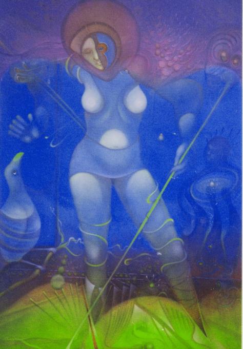 la venus azul y el pajaro picon - Alvaro Mejias