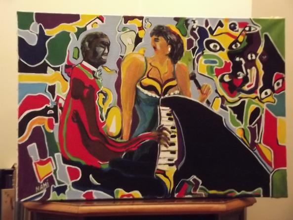 Pianiste de Jazz - James Nami - Cliquer pour afficher en grand