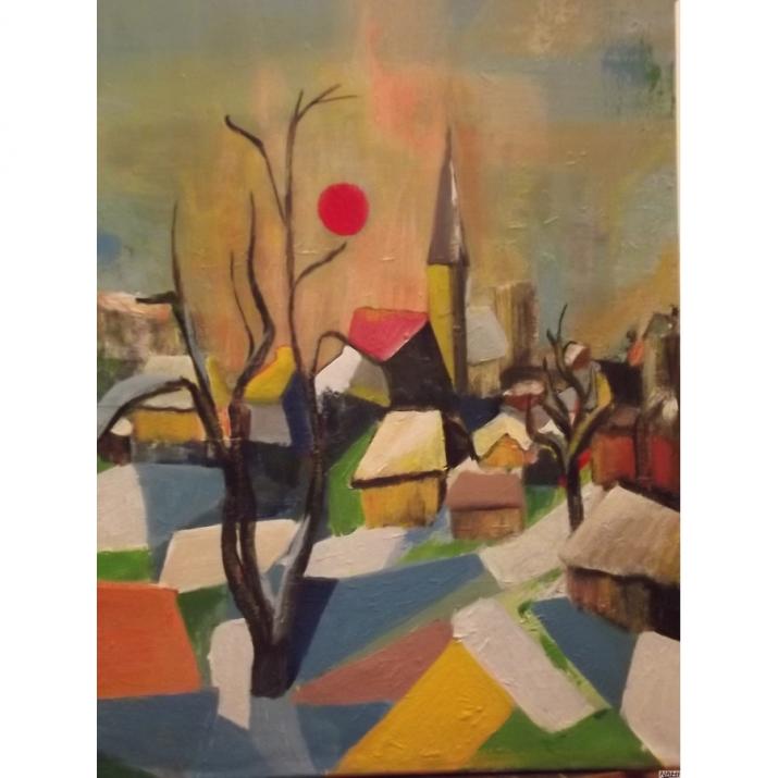 Soleil rouge - James Nami - Click to enlarge