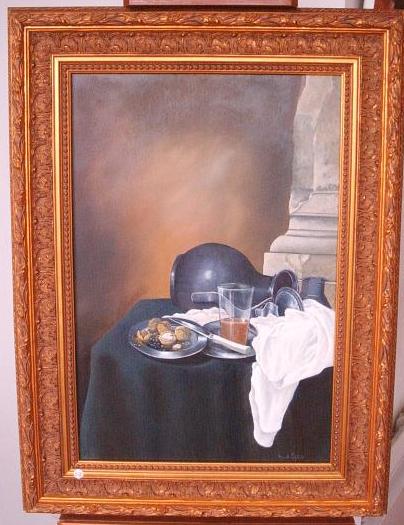 nature morte aux etains - Manuel Alguacil Castillo