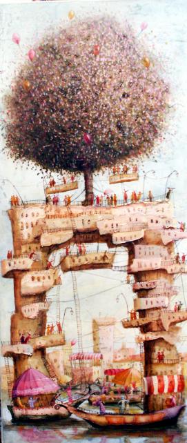 Tree on the Bridge - Remigijus Januskevicius
