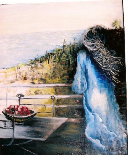 Sur la Terrasse - Jocelyne Lloret