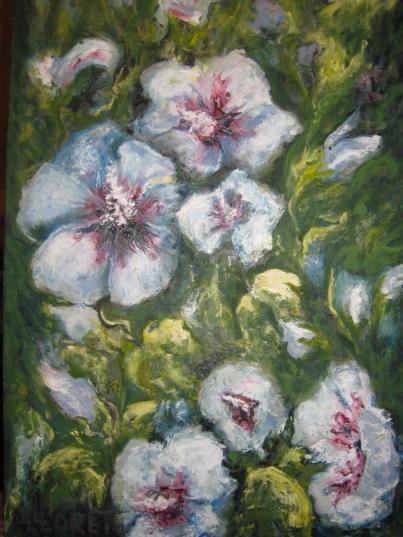 L'Hibiscus - Jocelyne Lloret