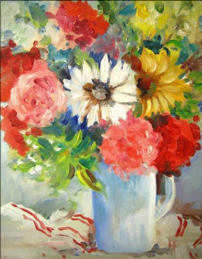 bouquet printanier - Bchira Arfaoui