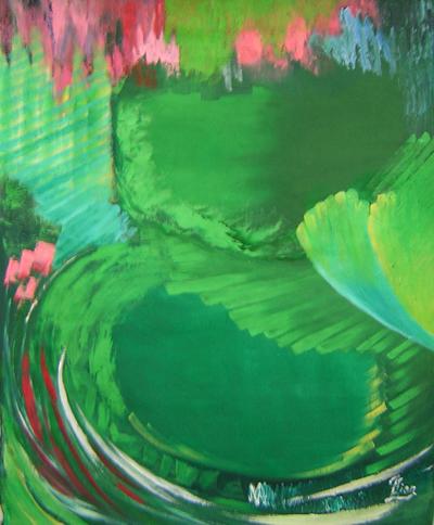 Lotus pond - Lian Zhen