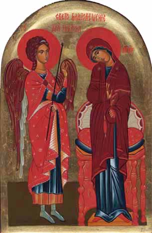The Annunciation - Maria Korkinova