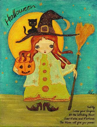 Halloween Witch - Maria Korkinova