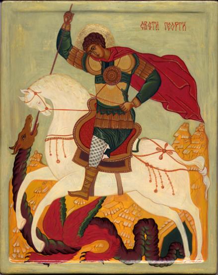 St. George on  Horseback - Maria Korkinova