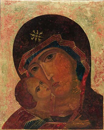 Virgin of Vladimir 2 - Maria Korkinova