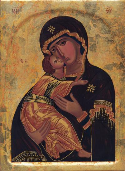 Virgin of Vladimir - Maria Korkinova