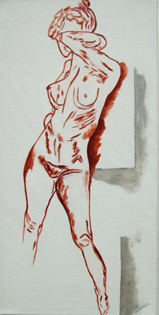 Nu debout - Christine Lenoir