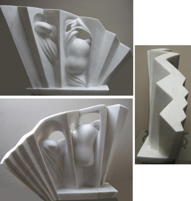Transparence (3 faces) - Christine Lenoir - Click to enlarge