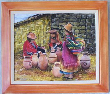 marché de potiers - Annie Meunier