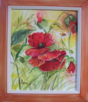 Rouge coquelicot - Annie Meunier