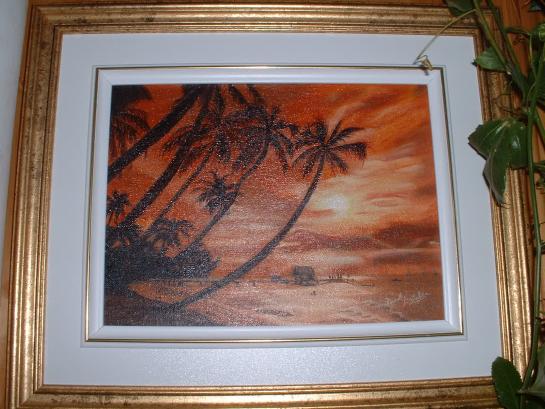 Sunset at Pigeon Point Tobago Caribbean - Nicole L'Italien