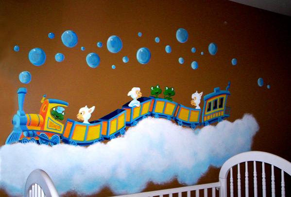 Train volant - Catherine Dupras - Click to enlarge