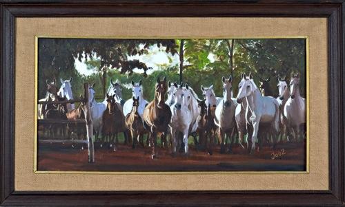 Paddock - Jocelyne Bretton