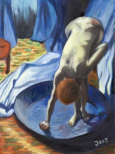 The Tub  Repr. Degas - Jocelyne Bretton