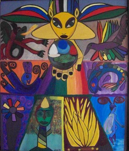 La fée des quatre éléments de la nature - Fathia Nasr