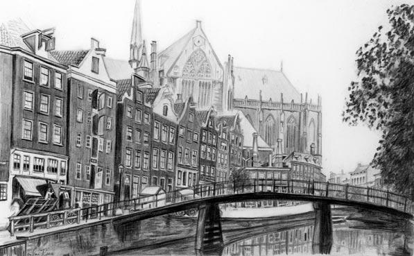 Amsterdam City Center - Ian Rees - Click to enlarge