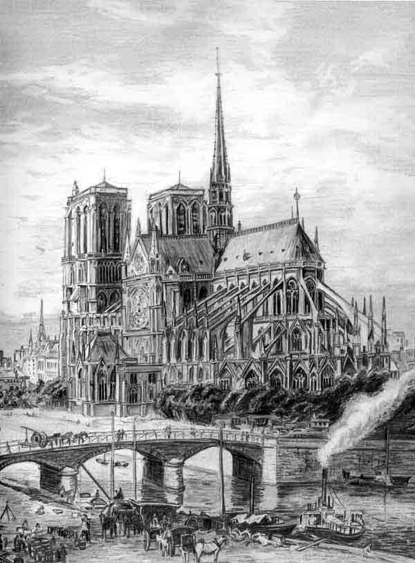 Notre Dame Paris - Ian Rees - Click to enlarge