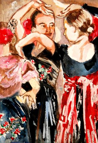 Chiquillas en Sevilla I - Isabelle Jacq