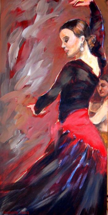 Perlita bailando - Isabelle Jacq