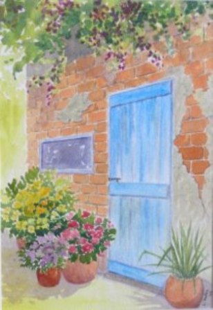Weathered doorway 1 - Lynda Pedley