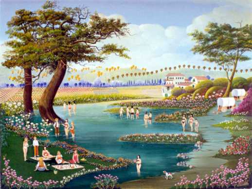 Merienda en el lago - Jose Rueda