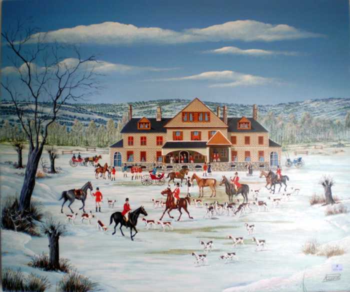 Chasse a cour 6 - Jose Rueda - Click to enlarge