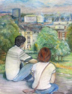 london sky's - Viv Verbriges