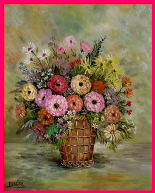 bouquet des champs - Gisèle Darrieux-Boblin