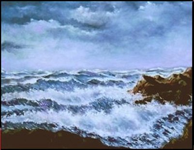 Méditérranée -colère) - Gisèle Darrieux-Boblin