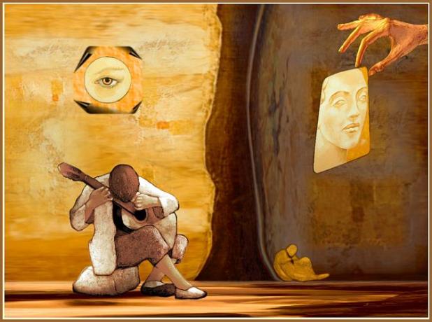 Aux confins des jours qui meurent - Layachi Hamidouche - Cliquer pour afficher en grand
