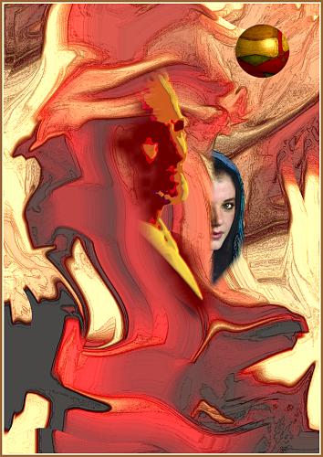 Extase en rouge majeur - Layachi Hamidouche