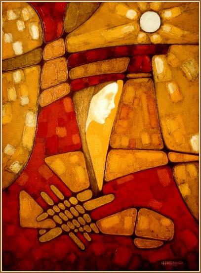 Caryatide - Layachi Hamidouche