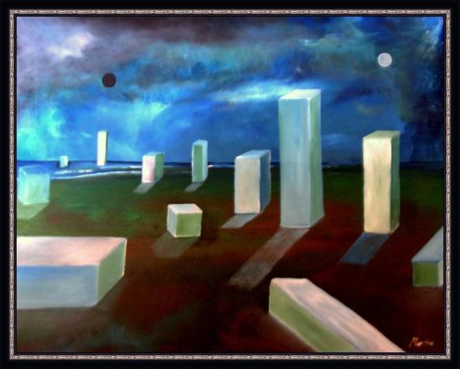 Imballanced cubefield no.1 - Jack Mancino - Cliquer pour afficher en grand