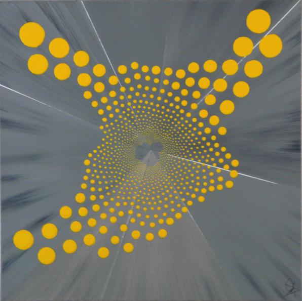 Infini jaune - Philippe Fauchet - Kawamura - Cliquer pour afficher en grand