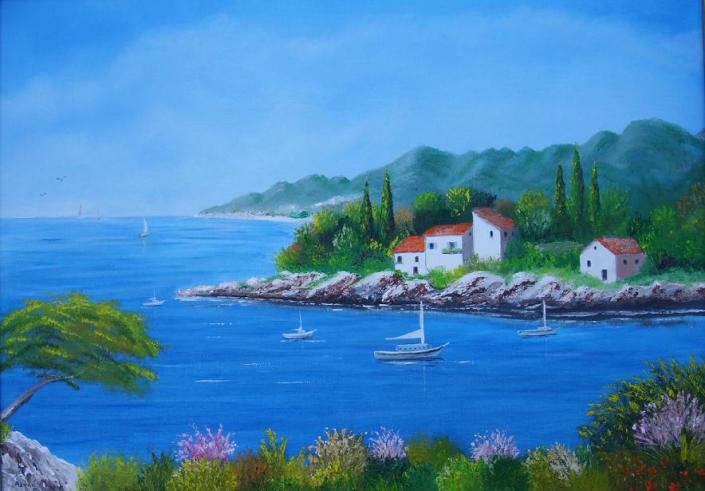 BORD DE MER N°2 - Sylvestre Aznar - Click to enlarge