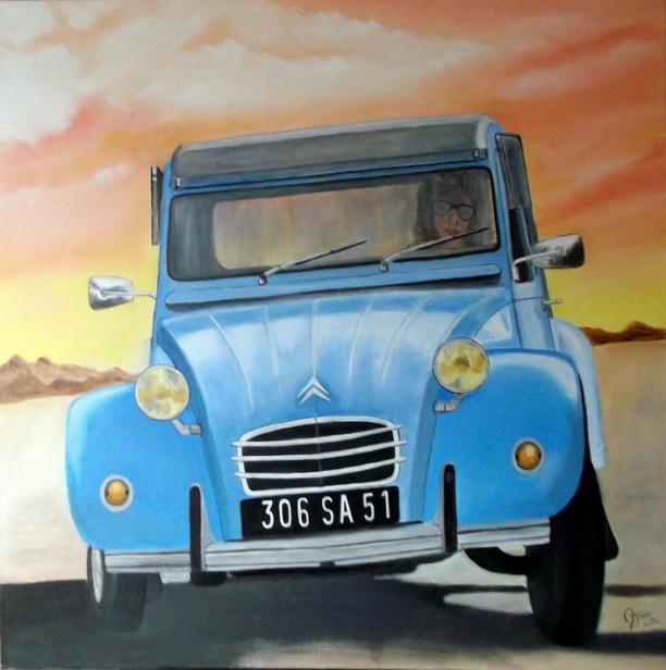 2 CV - Sylvestre Aznar - Cliquer pour afficher en grand